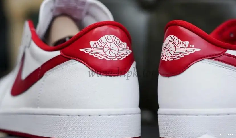 Retro GOD SHIP RETAIL Varsity PK MATERIALS 1 READY TO Red LowWhite Jordan 0502